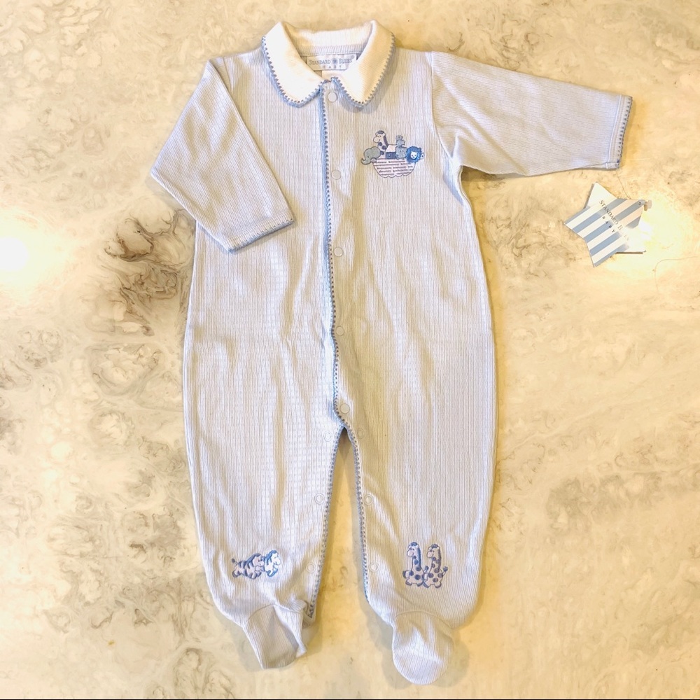 🆕 NWT Standard Blues Baby Sleep & Play